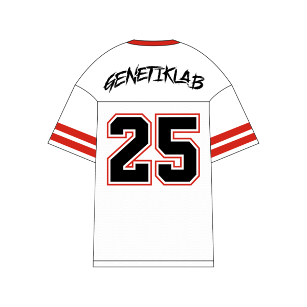 FOOTBALL TEE RED - "25" - Image 3