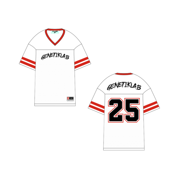 FOOTBALL TEE RED - "25"